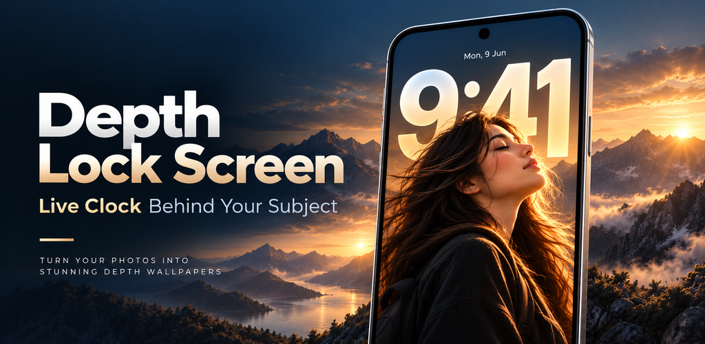 Depth Lock Screen feature graphic