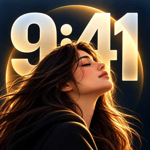 Depth Lock Screen: Live Clock app icon